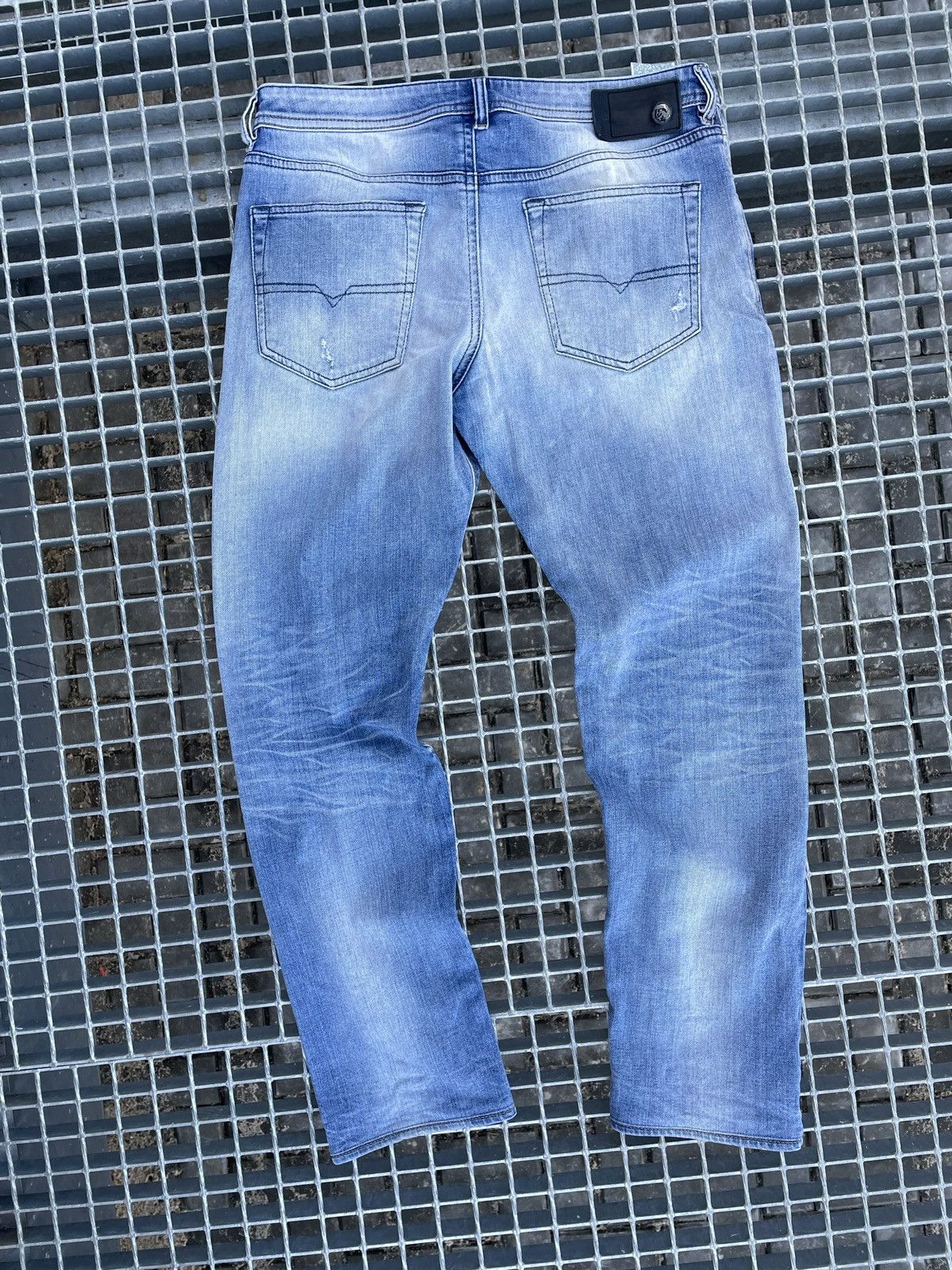 Diesel × Vintage Vintage Diesel distressed denim jeans skinny fit Size US 33 - 7 Thumbnail