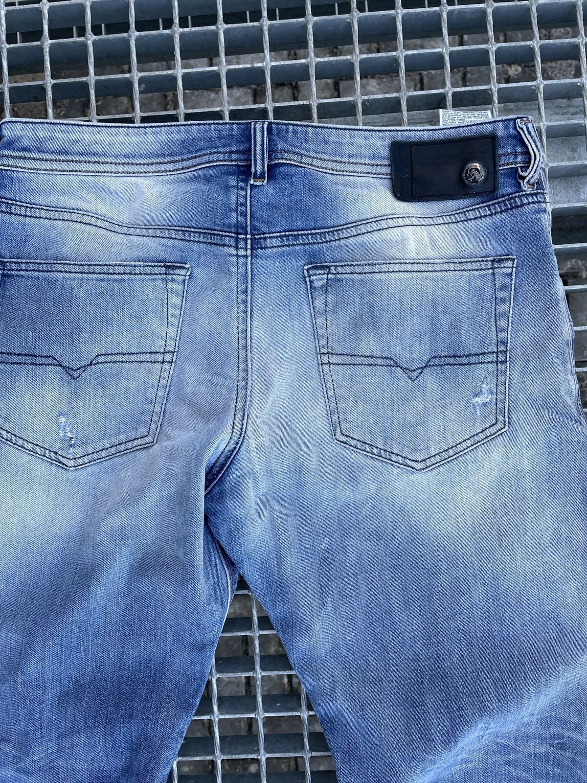 Diesel × Vintage Vintage Diesel distressed denim jeans skinny fit Size US 33 - 8 Thumbnail