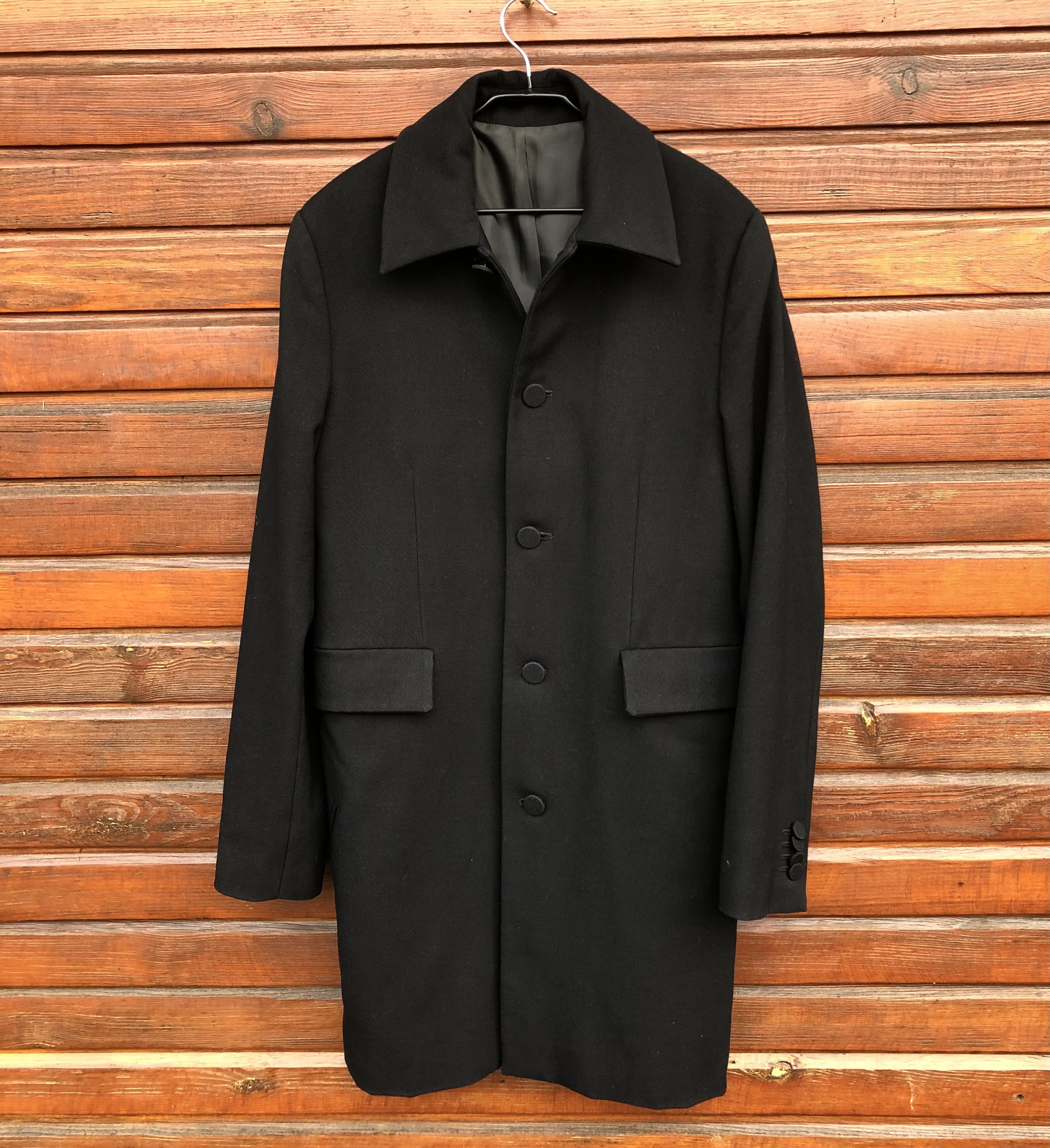 ジャケット・アウター Supreme/Lora Piana - Wool Overcoat Supreme X Loro Piana Wool Overcoat Coat Charcoal Mens Size Large