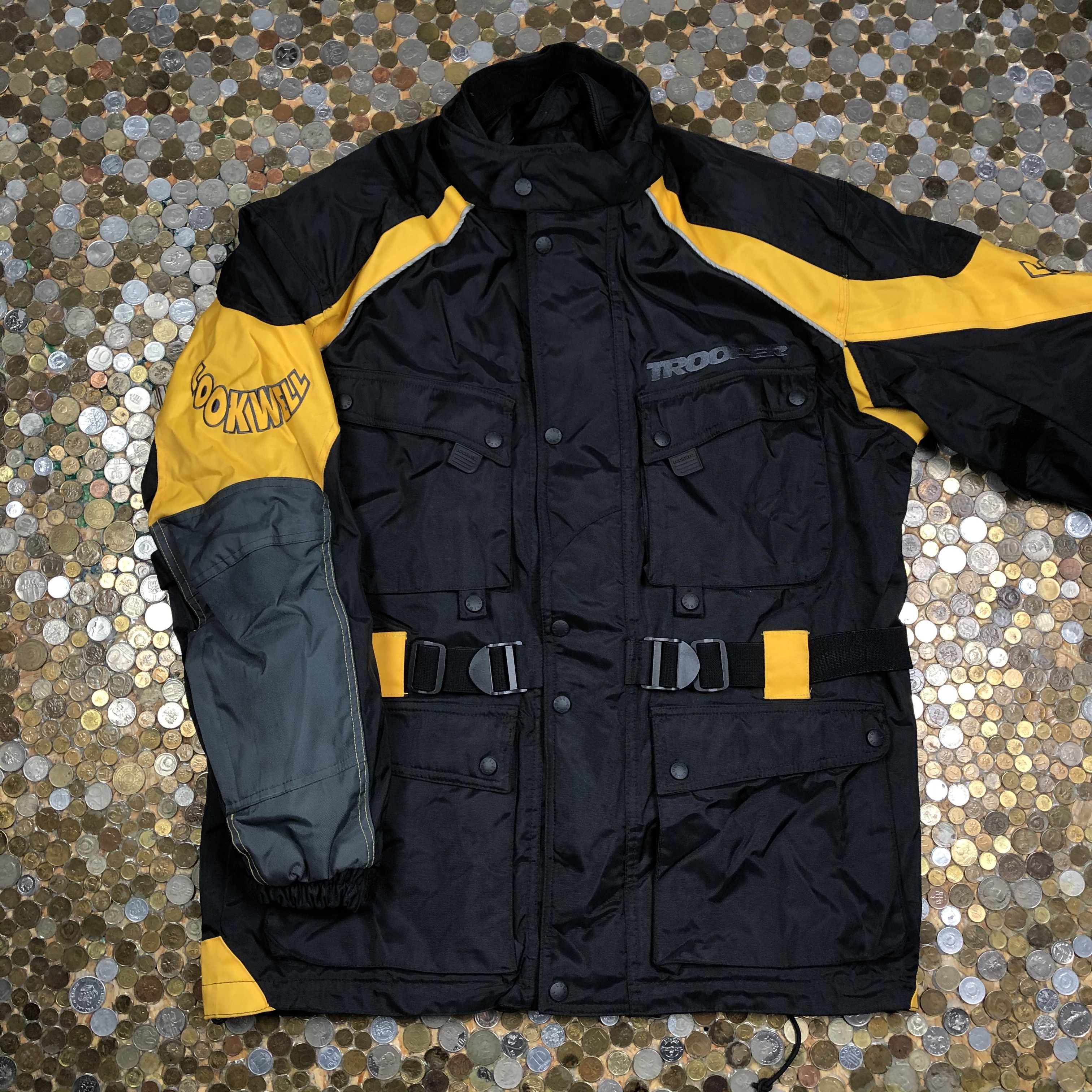 Vintage VIntage Heavy Moto Jacket Size US XXL / EU 58 / 5 - 4 Thumbnail
