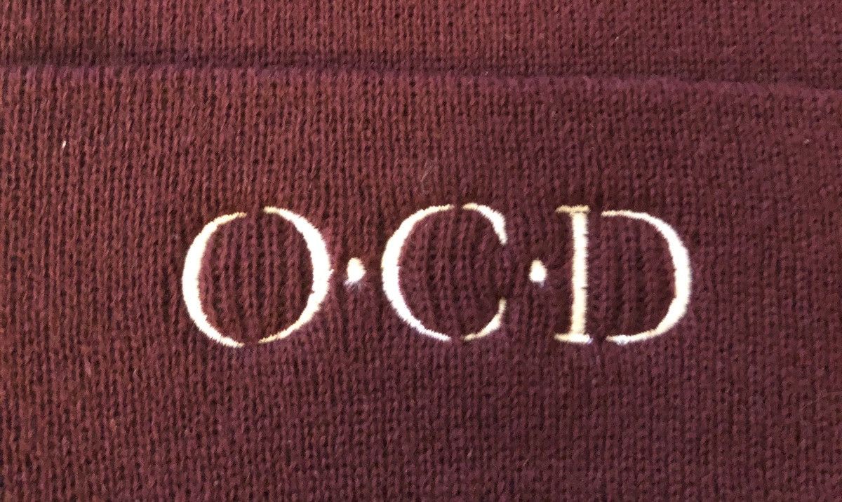 Other OCD Beanie - Burgundy Size ONE SIZE - 3 Thumbnail