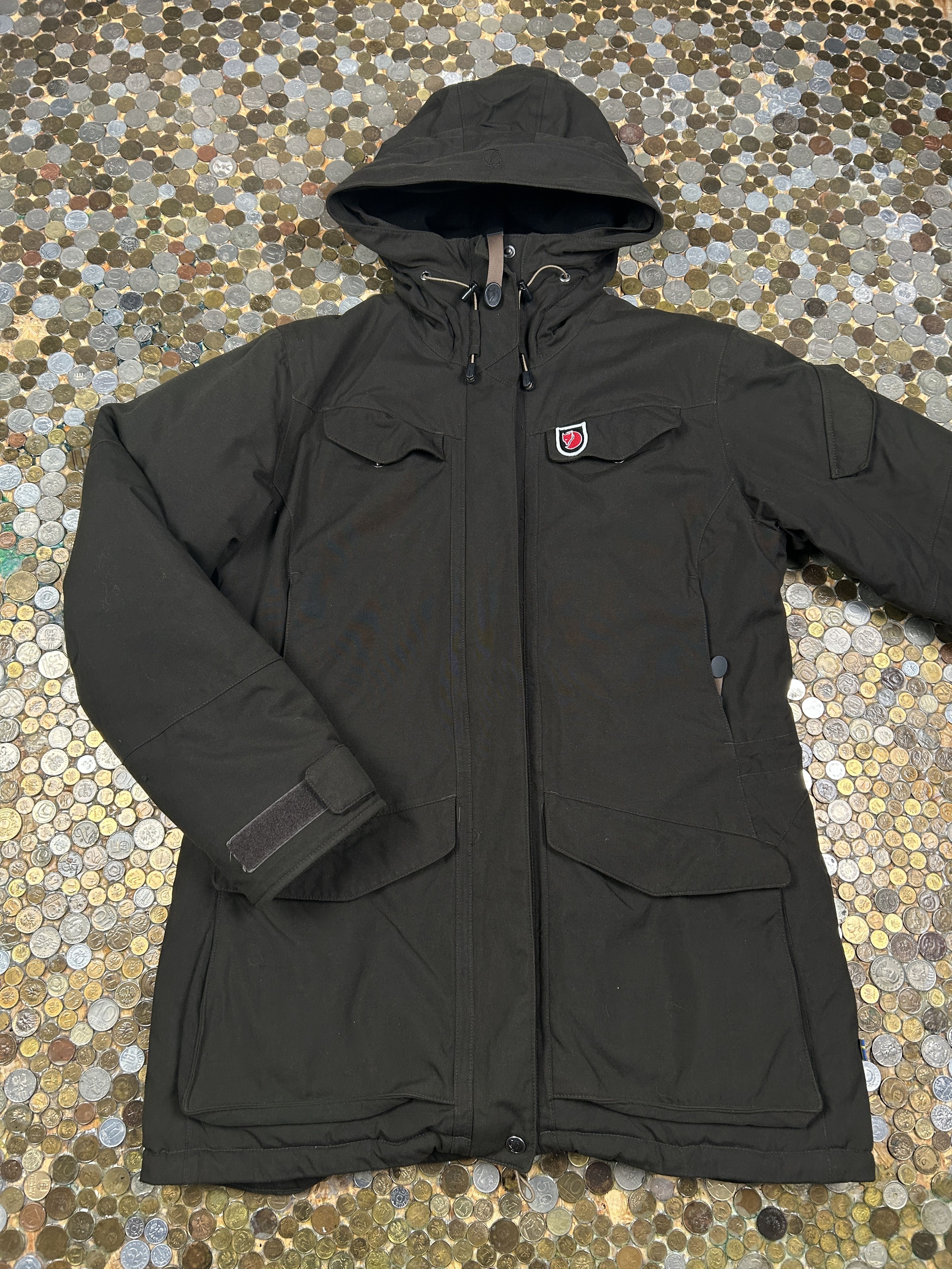 Fjallraven jacket with hoodie