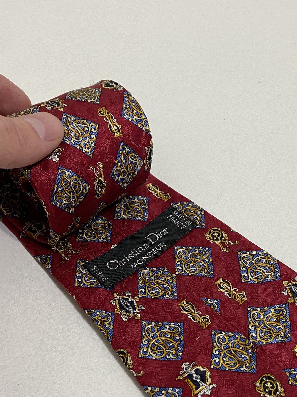 Christian Dior Monsieur Christian Dior Monsieur Tie Size ONE SIZE - 6 Thumbnail