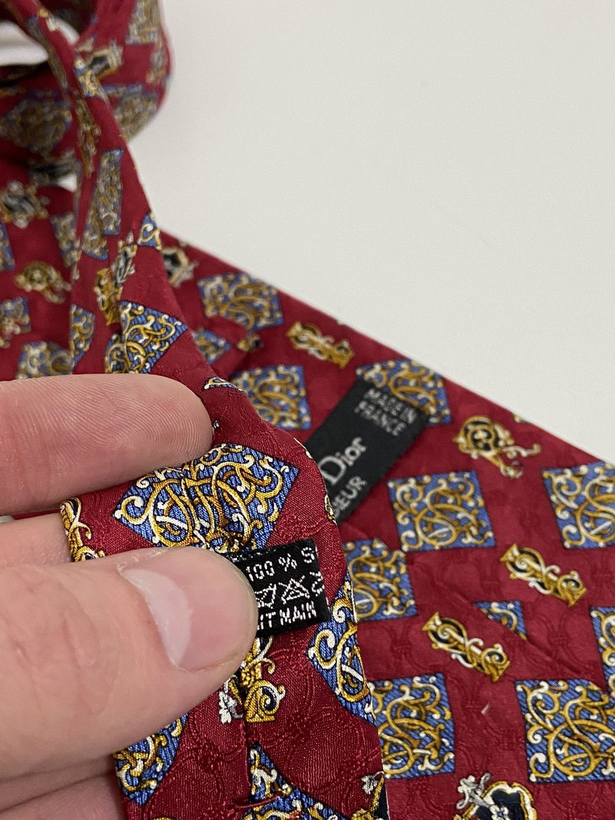 Christian Dior Monsieur Christian Dior Monsieur Tie Size ONE SIZE - 9 Thumbnail