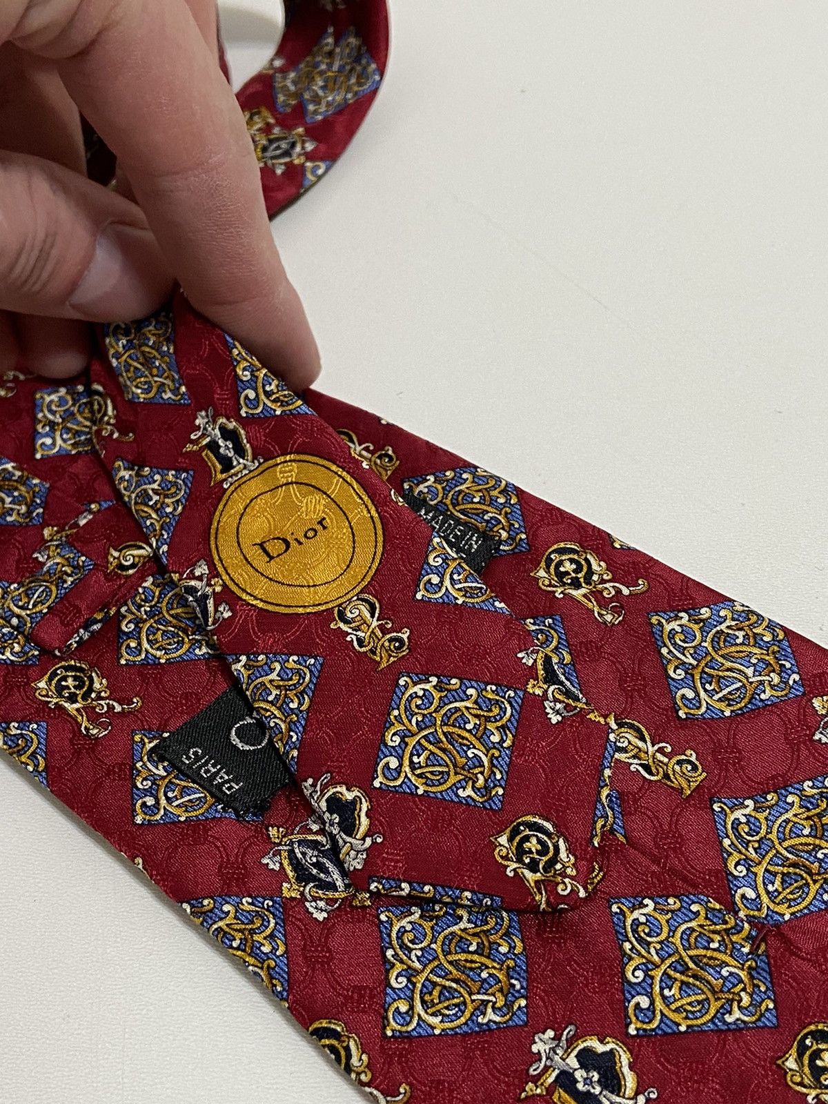 Christian Dior Monsieur Christian Dior Monsieur Tie Size ONE SIZE - 10 Thumbnail