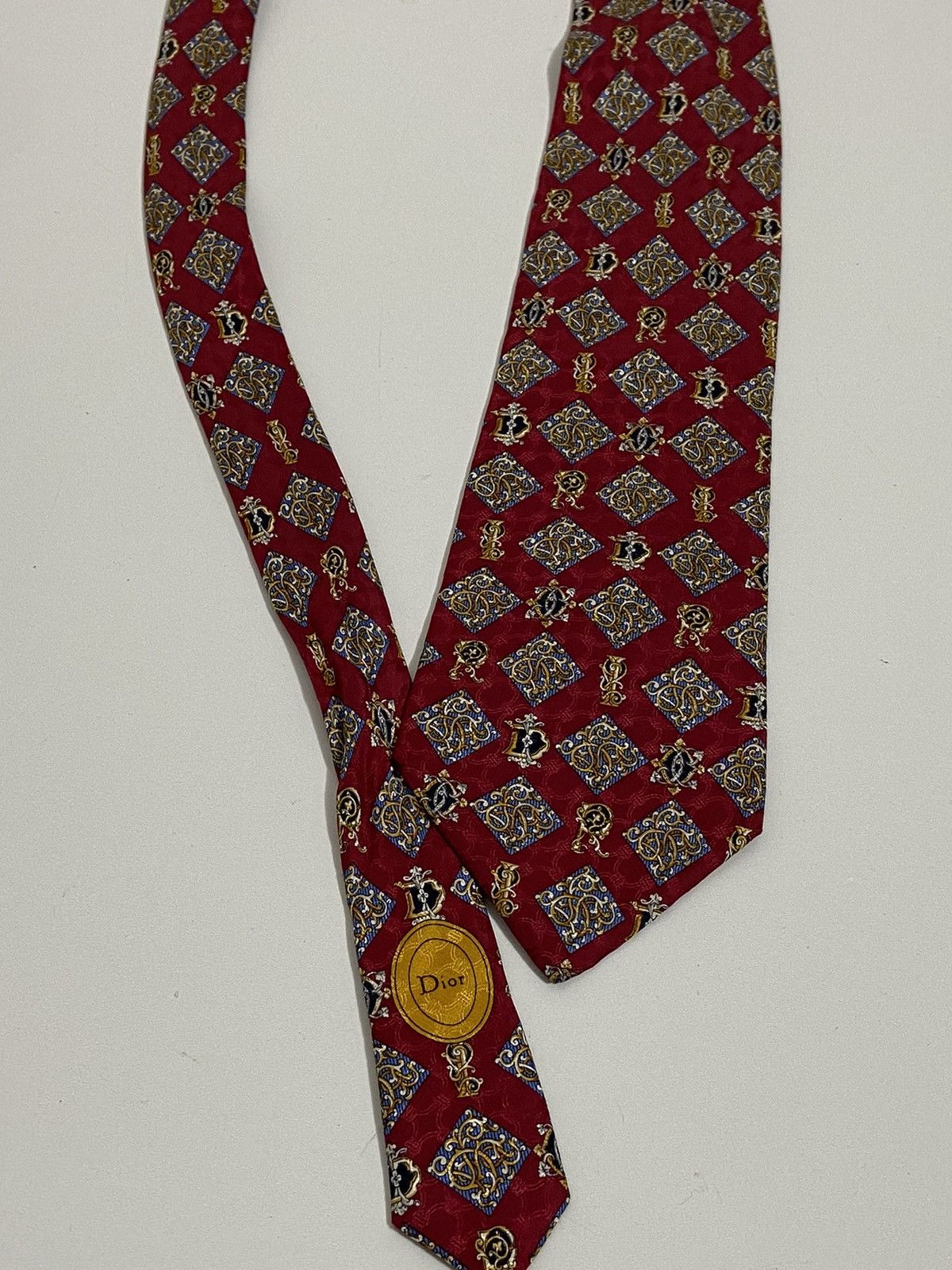 Christian Dior Monsieur Christian Dior Monsieur Tie Size ONE SIZE - 11 Thumbnail