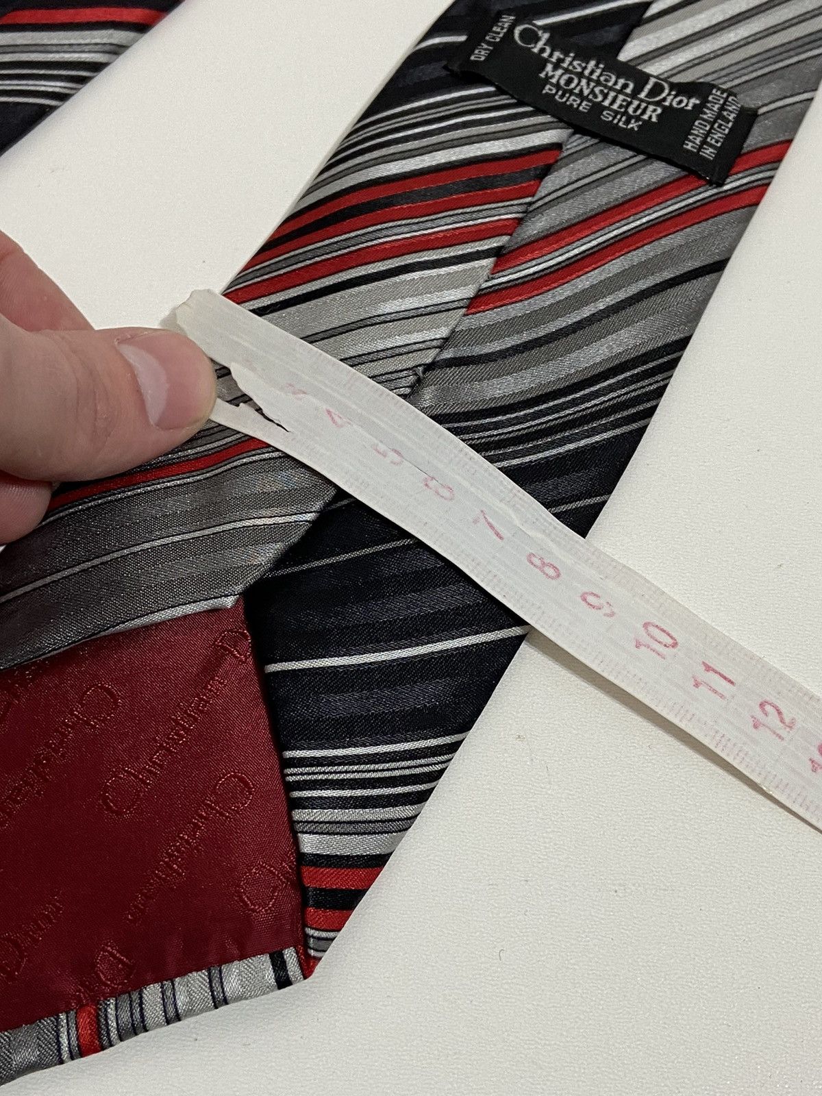 Christian Dior Monsieur Christian Dior Monsieur Tie Size ONE SIZE - 11 Thumbnail