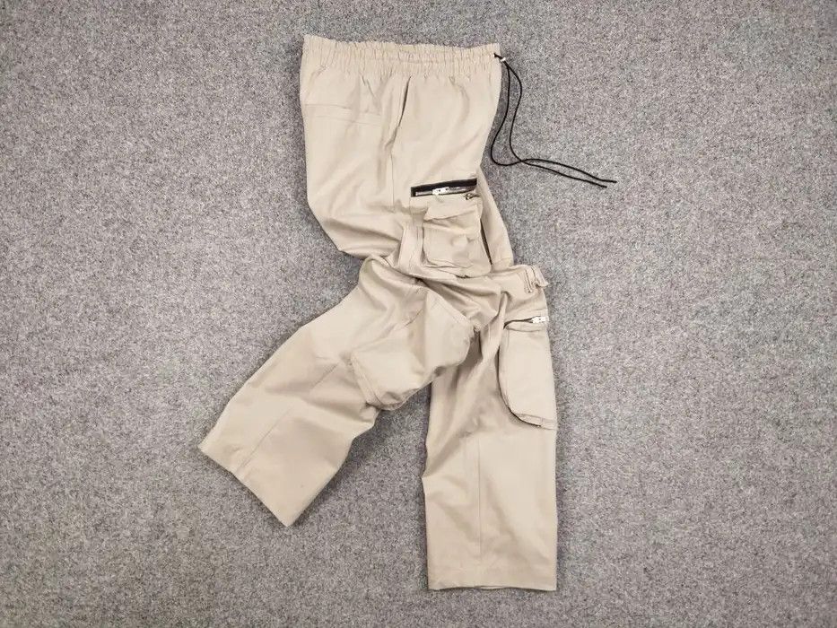 Japanese Brand Vintage 90's Japanese Baggy Multi Pocket Zip Cargo Pants Size US 34 / EU 50 - 7 Thumbnail