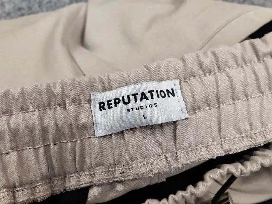 Japanese Brand Vintage 90's Japanese Baggy Multi Pocket Zip Cargo Pants Size US 34 / EU 50 - 8 Thumbnail
