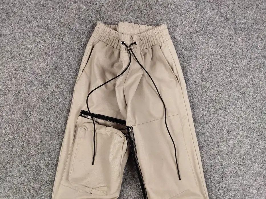 Japanese Brand Vintage 90's Japanese Baggy Multi Pocket Zip Cargo Pants Size US 34 / EU 50 - 3 Thumbnail