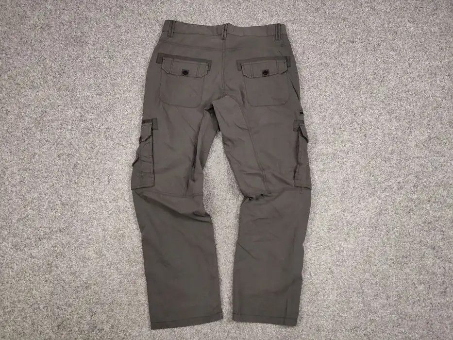 Japanese Brand Vintage 90's Japanese Baggy Multi Pocket Cargo Dark Pants Size US 34 / EU 50 - 6 Thumbnail