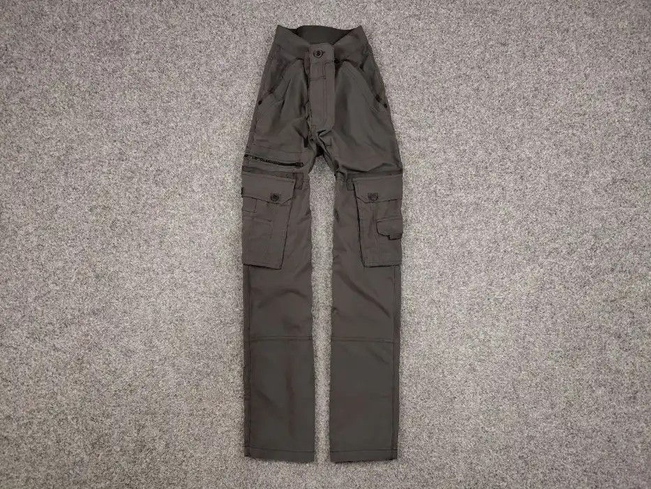 Japanese Brand Vintage 90's Japanese Baggy Multi Pocket Cargo Dark Pants Size US 34 / EU 50 - 1 Thumbnail