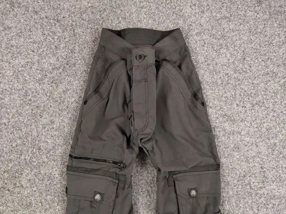 Japanese Brand Vintage 90's Japanese Baggy Multi Pocket Cargo Dark Pants Size US 34 / EU 50 - 3 Thumbnail