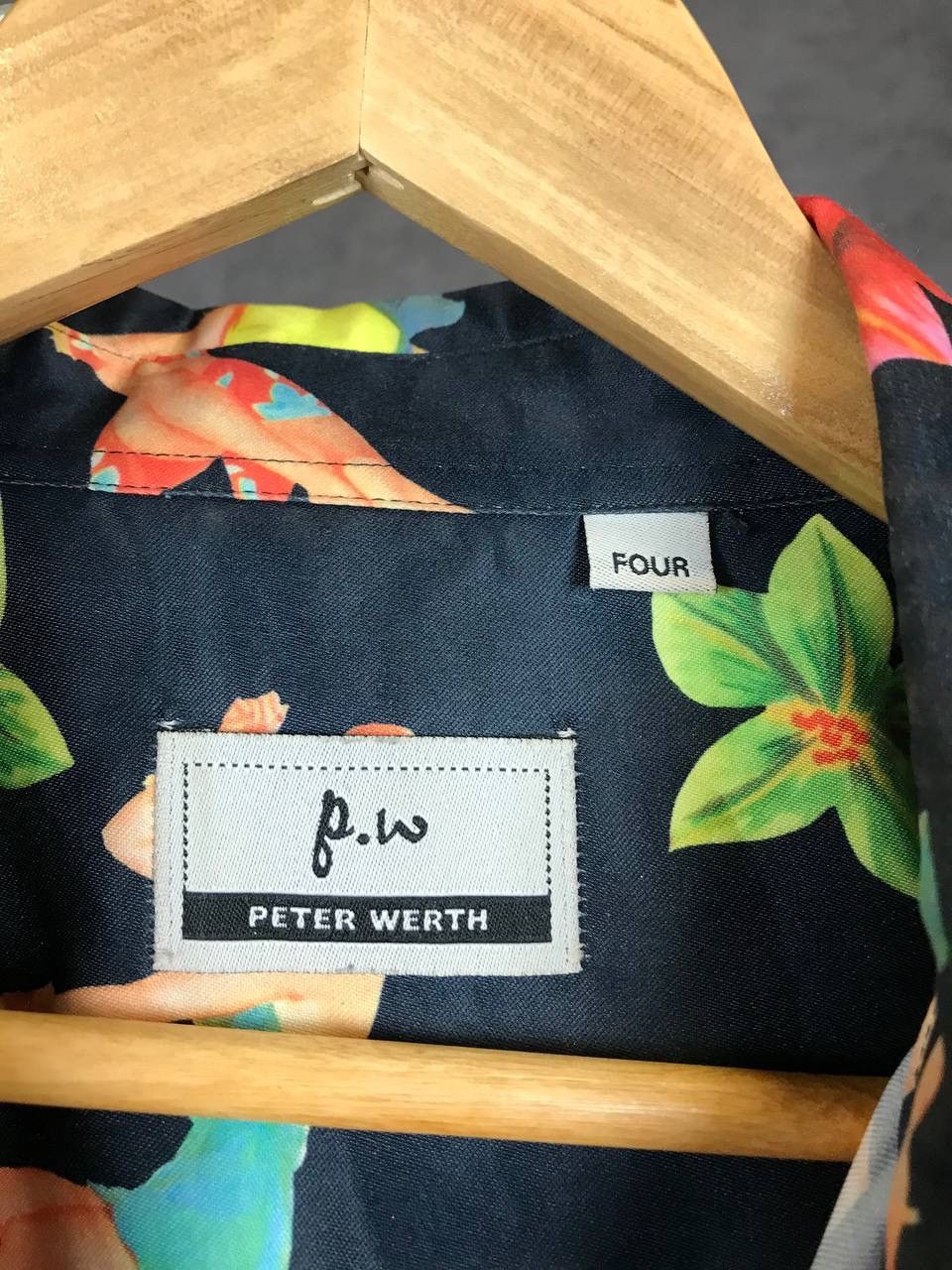Peter Werth Peter Werth designer vintage crazy overprinted shirt Size US XL / EU 56 / 4 - 3 Thumbnail