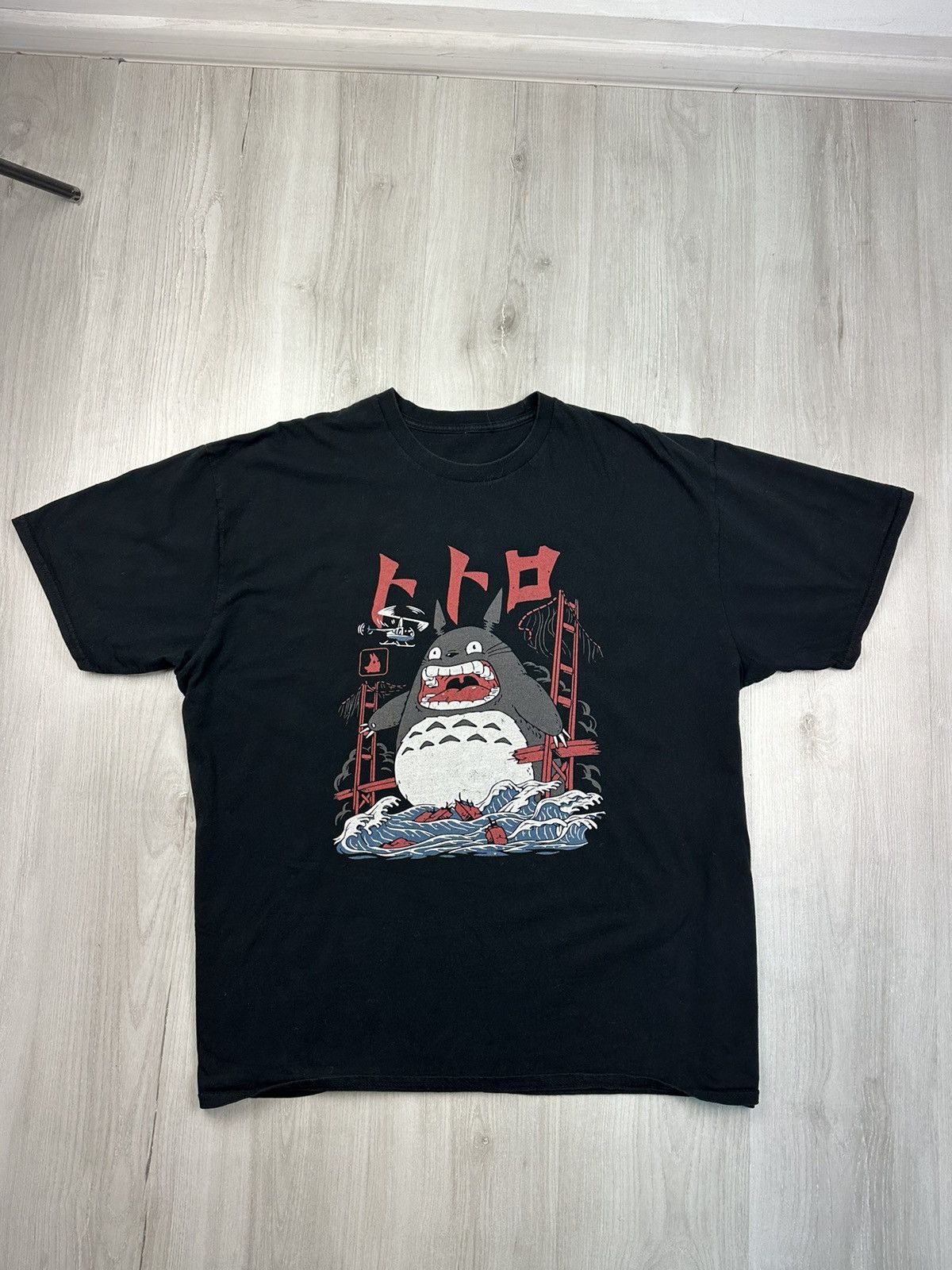 Anime Vintage 2000s My Neighbor Totoro Tee Tshirt anime Size US XL / EU 56 / 4 - 1 Thumbnail