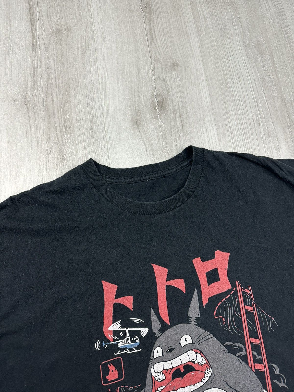 Anime Vintage 2000s My Neighbor Totoro Tee Tshirt anime Size US XL / EU 56 / 4 - 3 Thumbnail