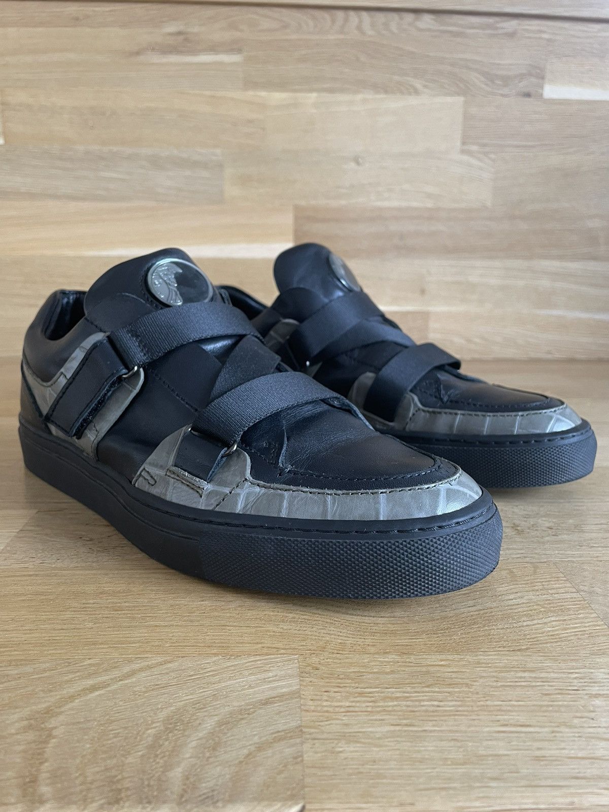 Versace ‼️BEST PRICE‼️Versace Collection Leather Shoes Size US 8.5 / EU 41-42 - 1 Thumbnail