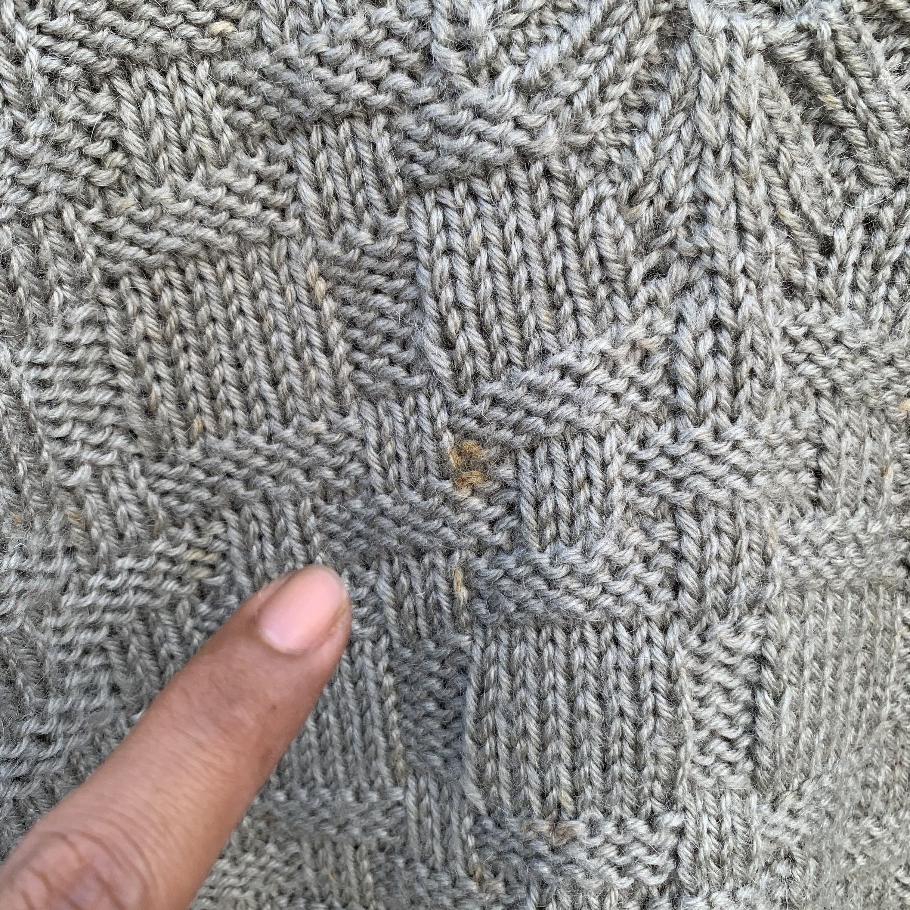 Japanese Brand JAPANESE VINTAGE Knit Wool V Neck Jumper Baggy Sweater Size US M / EU 48-50 / 2 - 6 Thumbnail