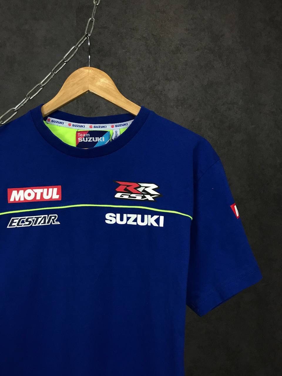 Japanese Brand Suzuki Japanese racing moto overprinted tee Size US L / EU 52-54 / 3 - 3 Thumbnail