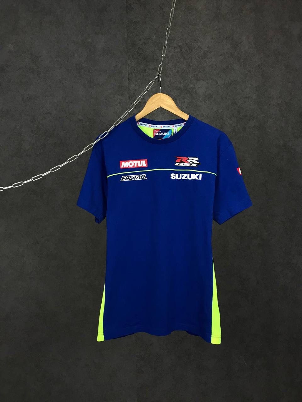 Japanese Brand Suzuki Japanese racing moto overprinted tee Size US L / EU 52-54 / 3 - 1 Thumbnail