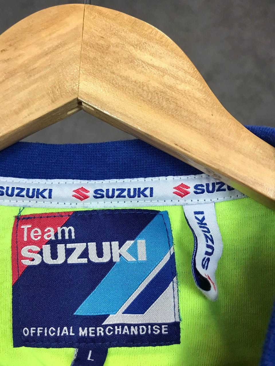 Japanese Brand Suzuki Japanese racing moto overprinted tee Size US L / EU 52-54 / 3 - 4 Thumbnail