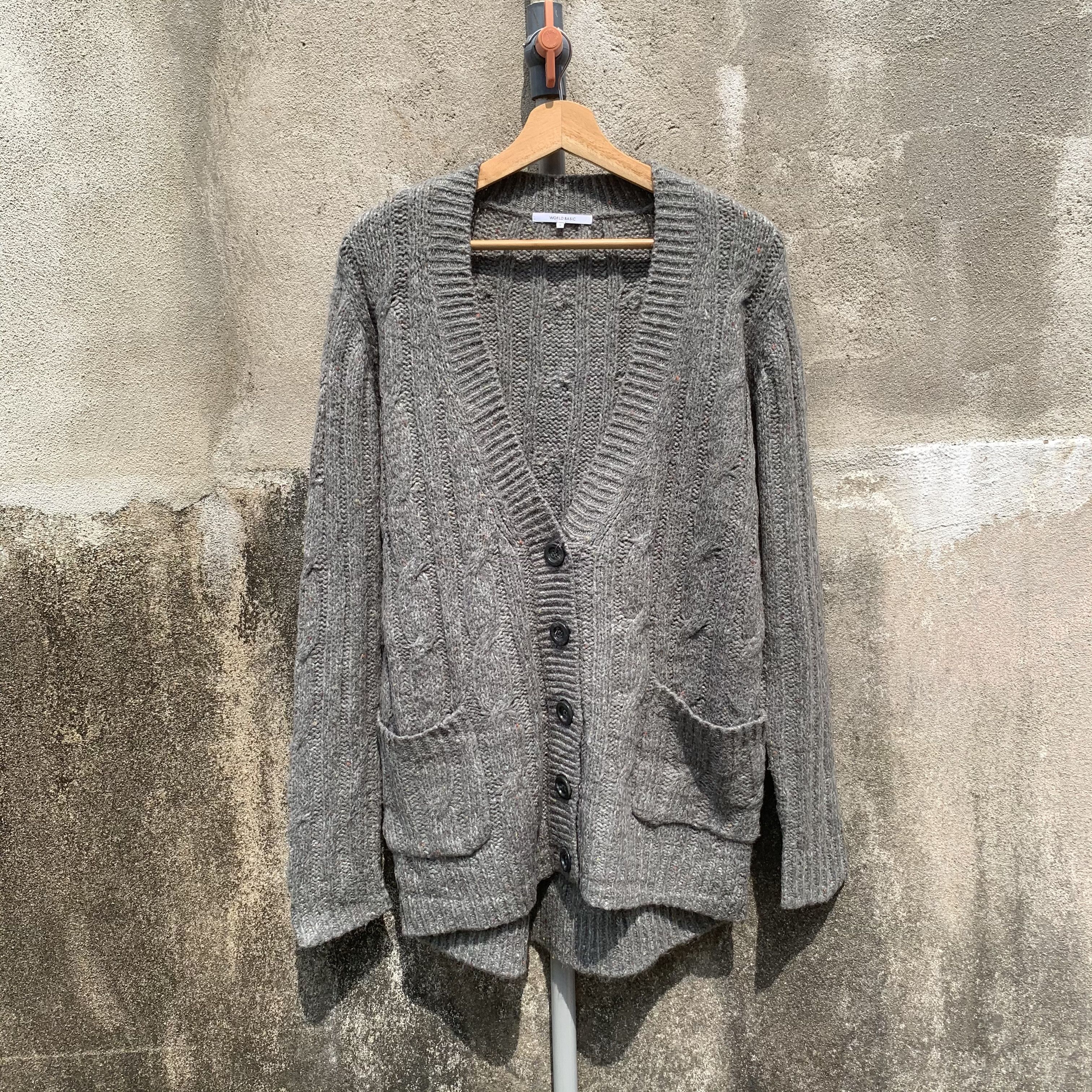 Aran Isles Knitwear Japanese Vintage Knit Baggy Jumper Cardigan Pullover Sweater Size M / US 6-8 / IT 42-44 - 1 Thumbnail