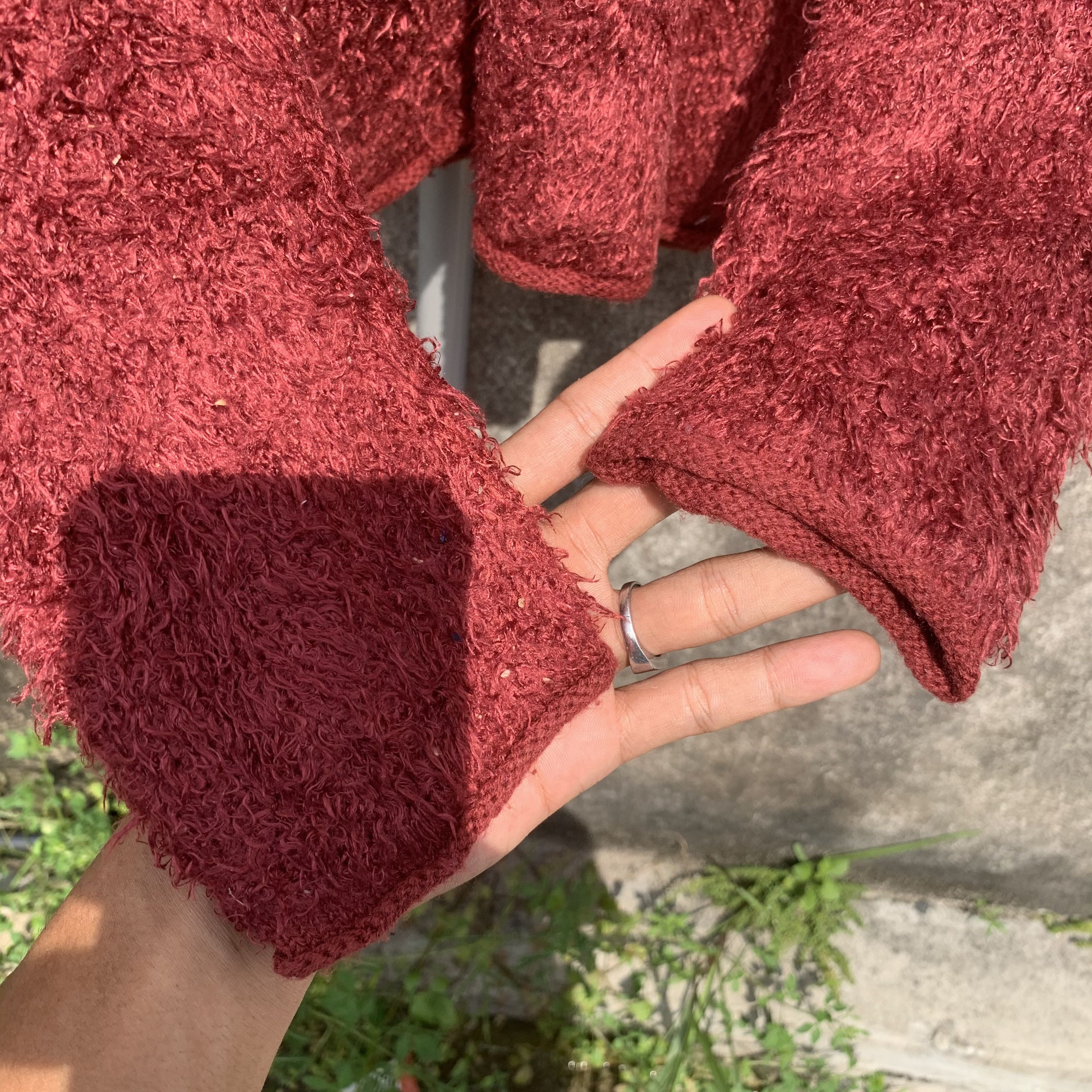 Tornado Mart 🍁 GRAILS 🍁Tornado Mart Fur Jumper Mohair Pullover Sweater Size S / US 4 / IT 40 - 7 Thumbnail