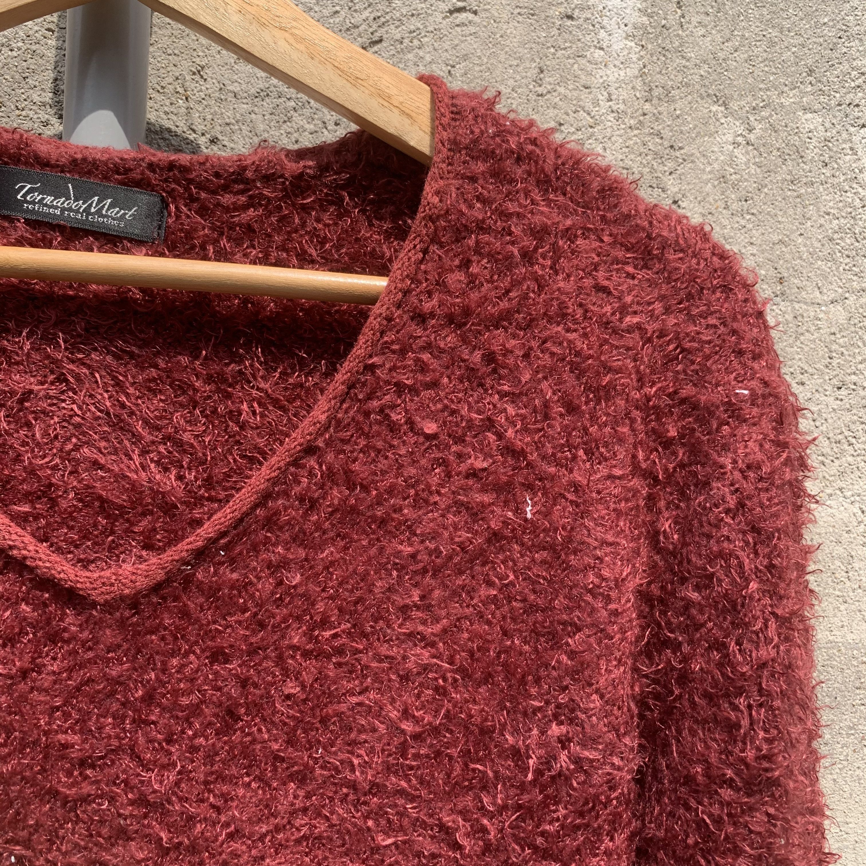 Tornado Mart 🍁 GRAILS 🍁Tornado Mart Fur Jumper Mohair Pullover Sweater Size S / US 4 / IT 40 - 4 Thumbnail