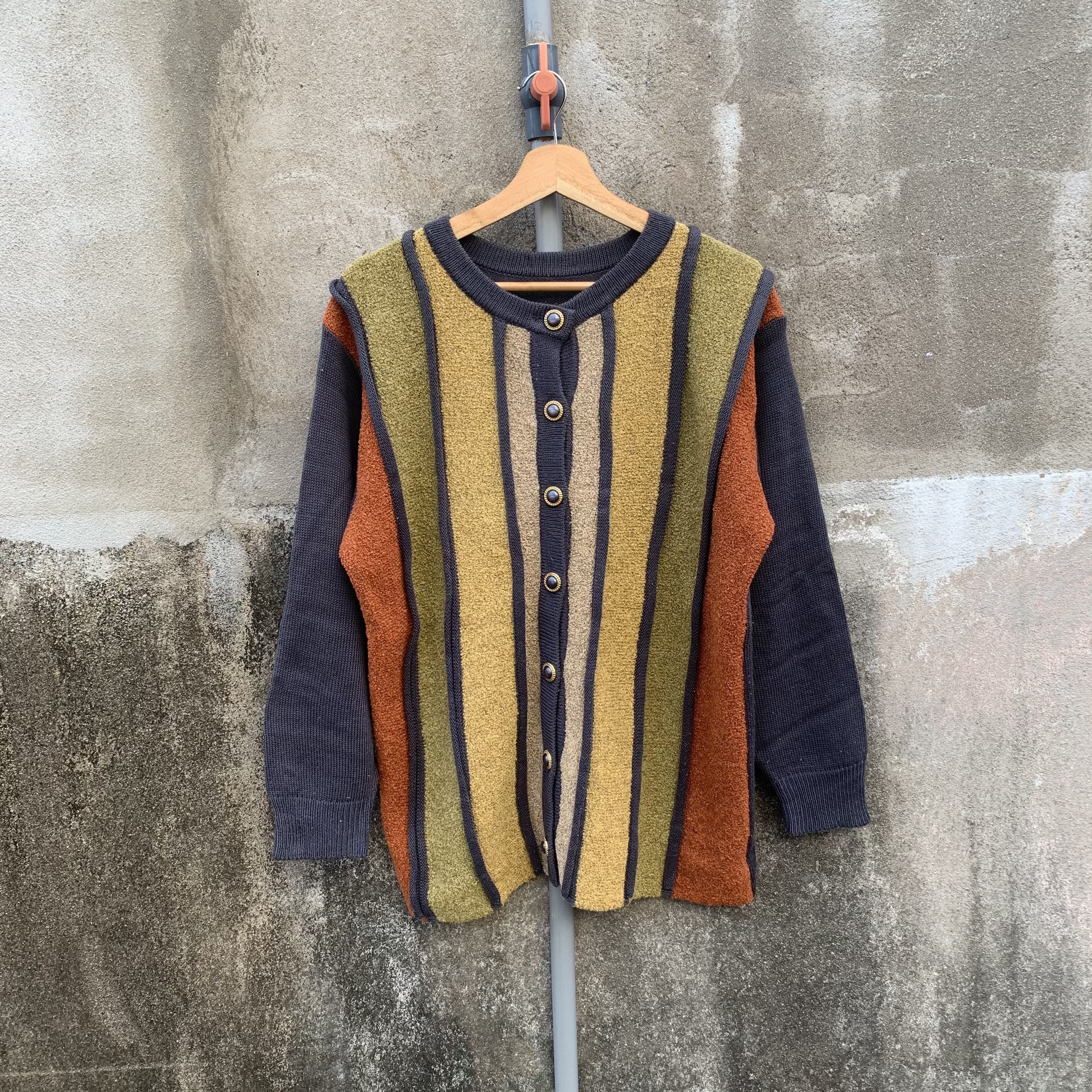Aran Isles Knitwear RARE ‼️ JAPANESE Vintage Cardigan Jumper Sweater Made Japan Size M / US 6-8 / IT 42-44 - 1 Thumbnail