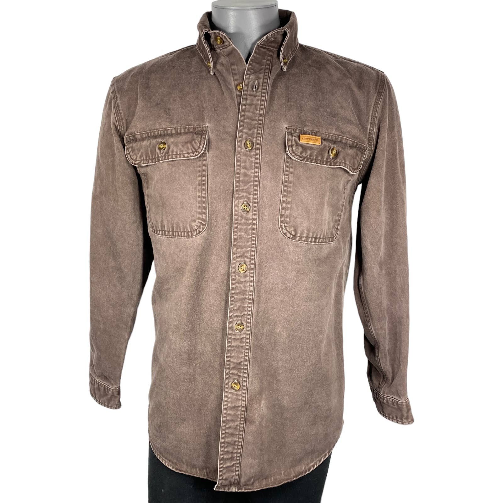 Carhartt men's hotsell oakman sandstone twill