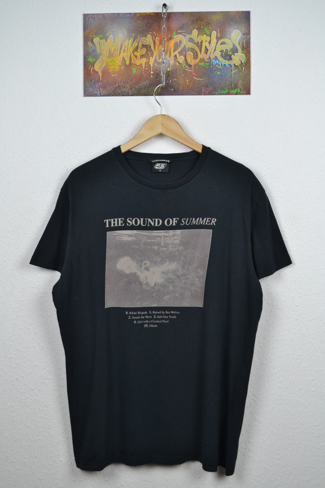 55 Dsl 55dsl Diesel Diesel 55 DSL Men s Vintage T Shirt The sound of summer Grailed