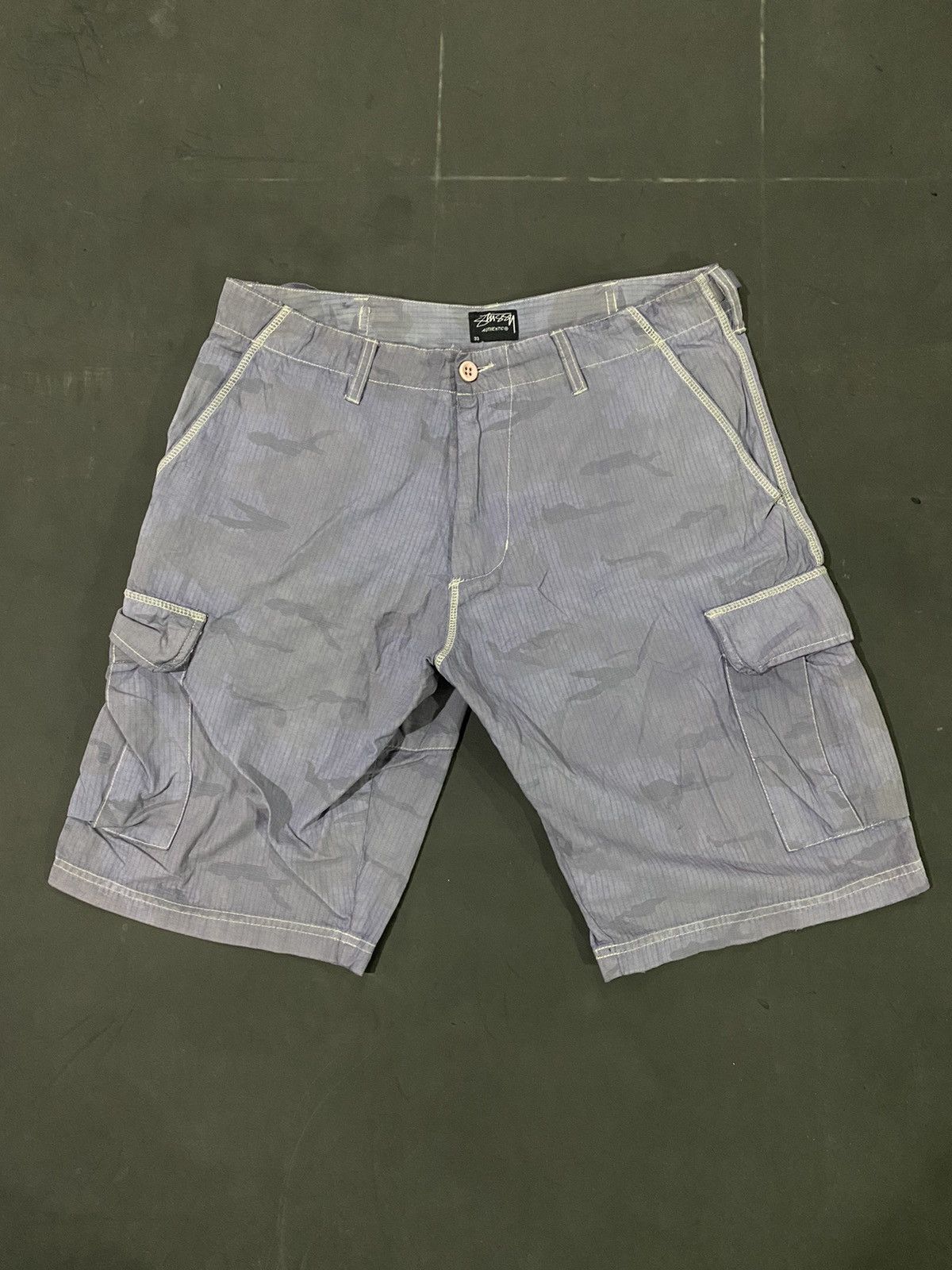 Other 🖤BLACKFRIDAY🖤Stussy Short Cargo Purple Camo Size US 33 - 1 Thumbnail