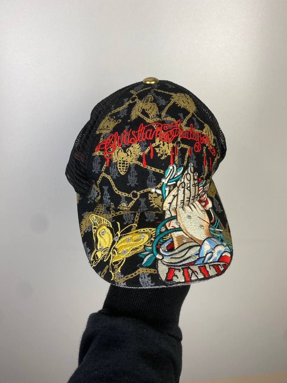 Christian Audigier Christian Audigier vintage hat Size ONE SIZE - 2 Thumbnail