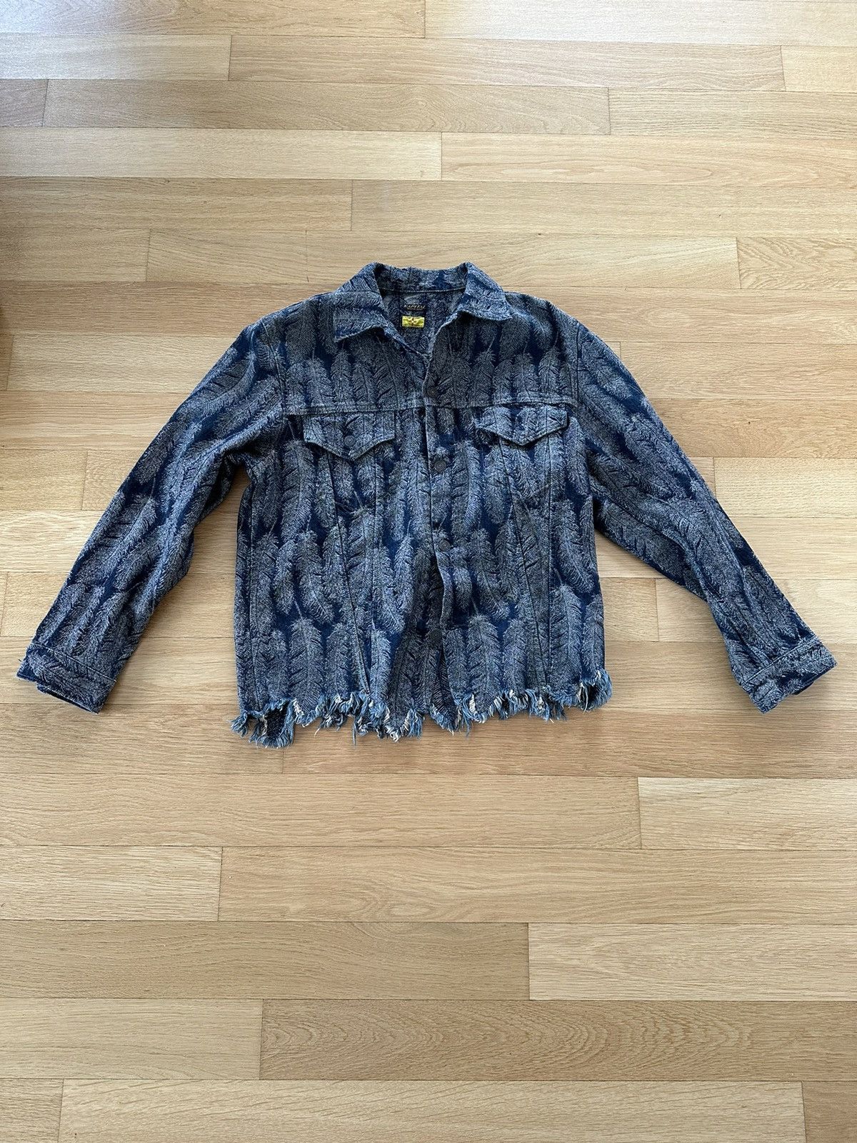 【送料無料】KAPITAL キャピタル Feather Denim ジャケット Kapital Feather Denim Jacket | Grailed