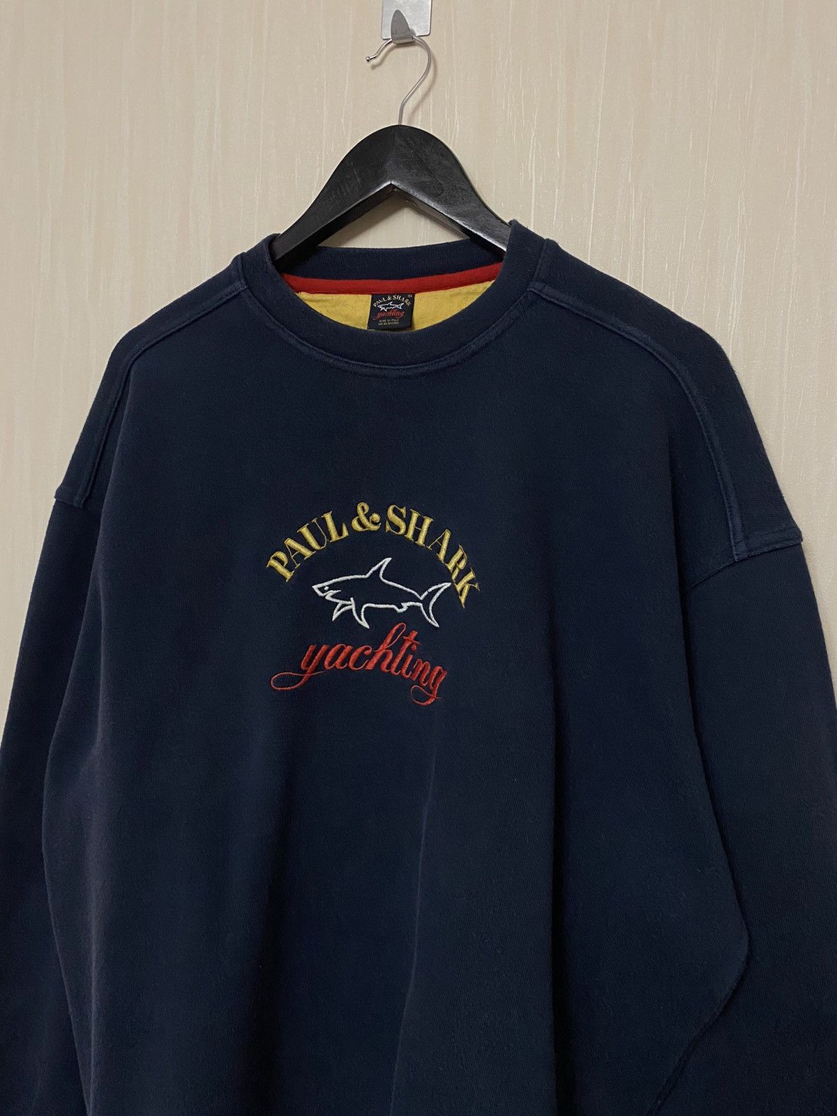 Paul & Shark Vintage Paul&Shark yachting sweatshirt Size US XL / EU 56 / 4 - 2 Thumbnail