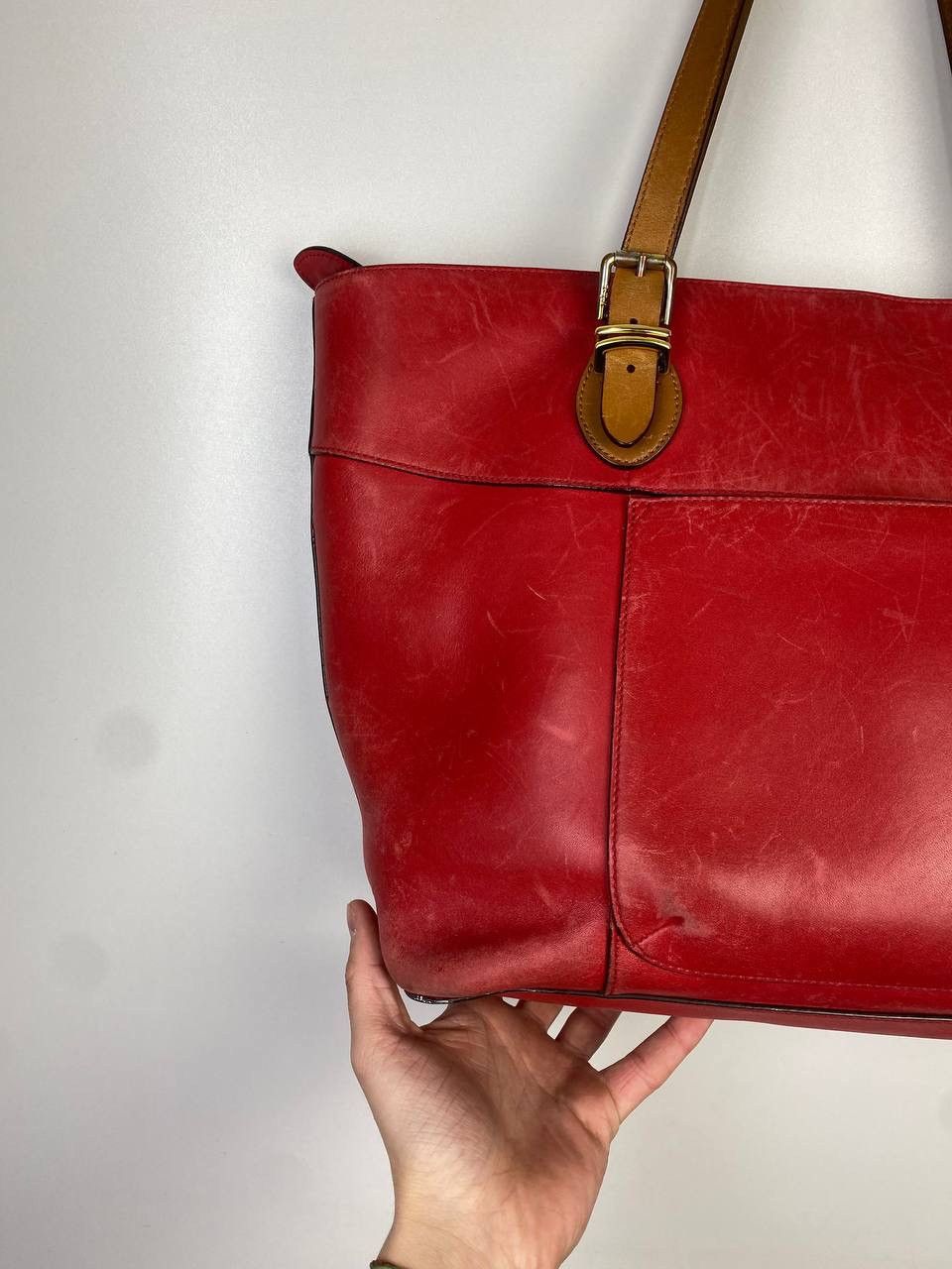 Vintage Polo Ralph Lauren luxury leather bag Size ONE SIZE - 2 Thumbnail