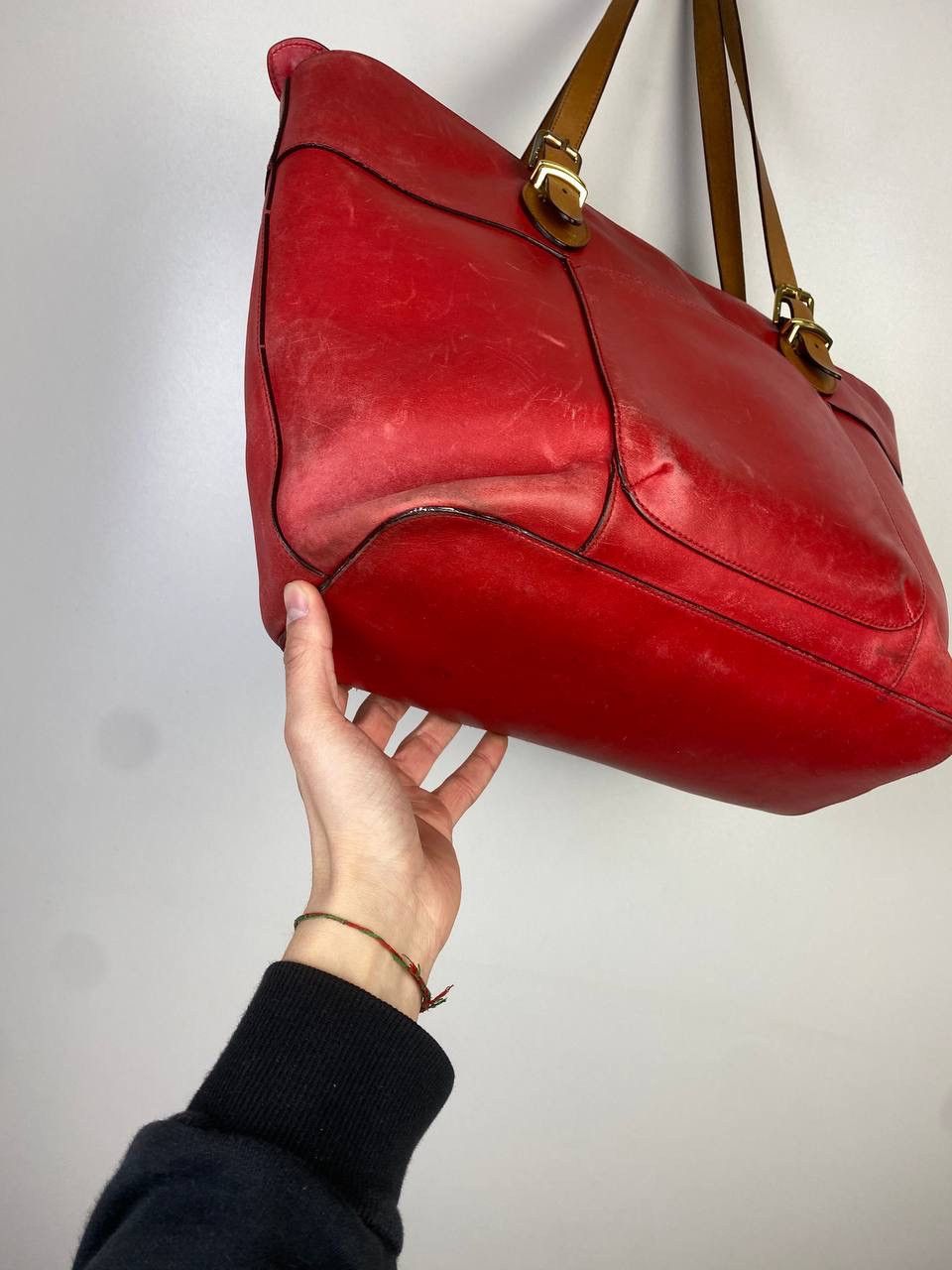 Vintage Polo Ralph Lauren luxury leather bag Size ONE SIZE - 5 Thumbnail