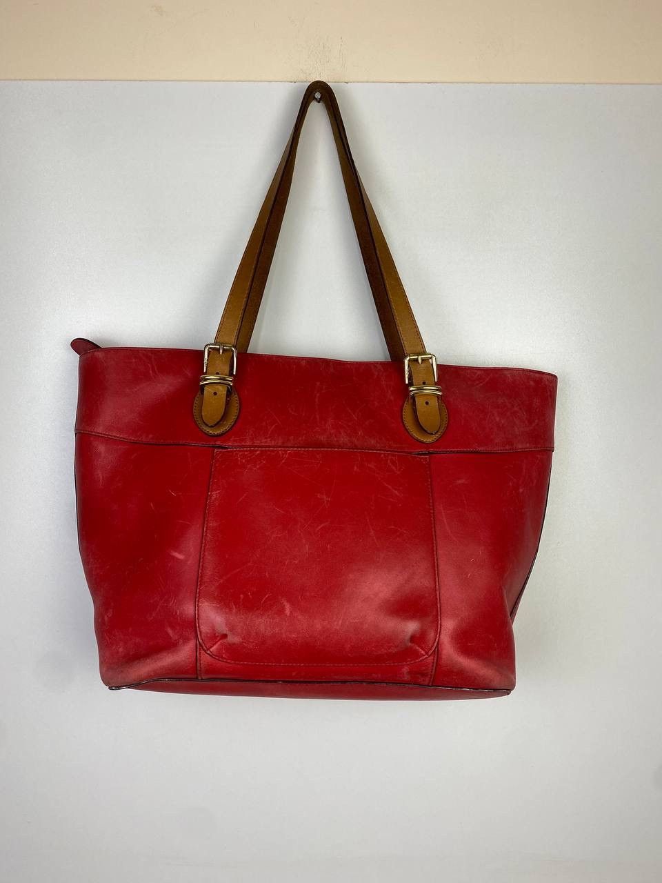 Vintage Polo Ralph Lauren luxury leather bag Size ONE SIZE - 1 Thumbnail