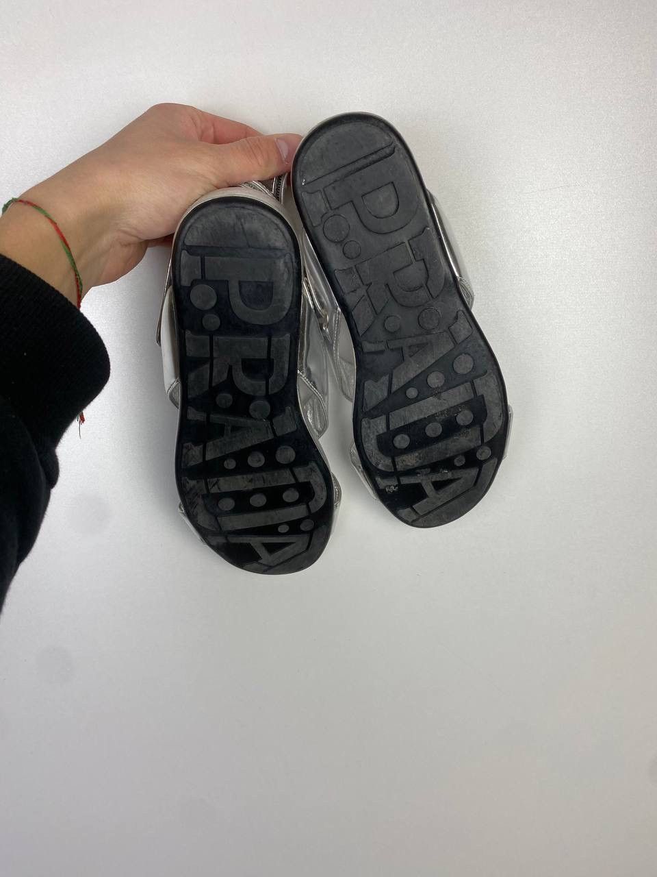Prada × Vintage Prada vintage sandals size 36 1/2 Size US 5 / IT 35 - 3 Thumbnail