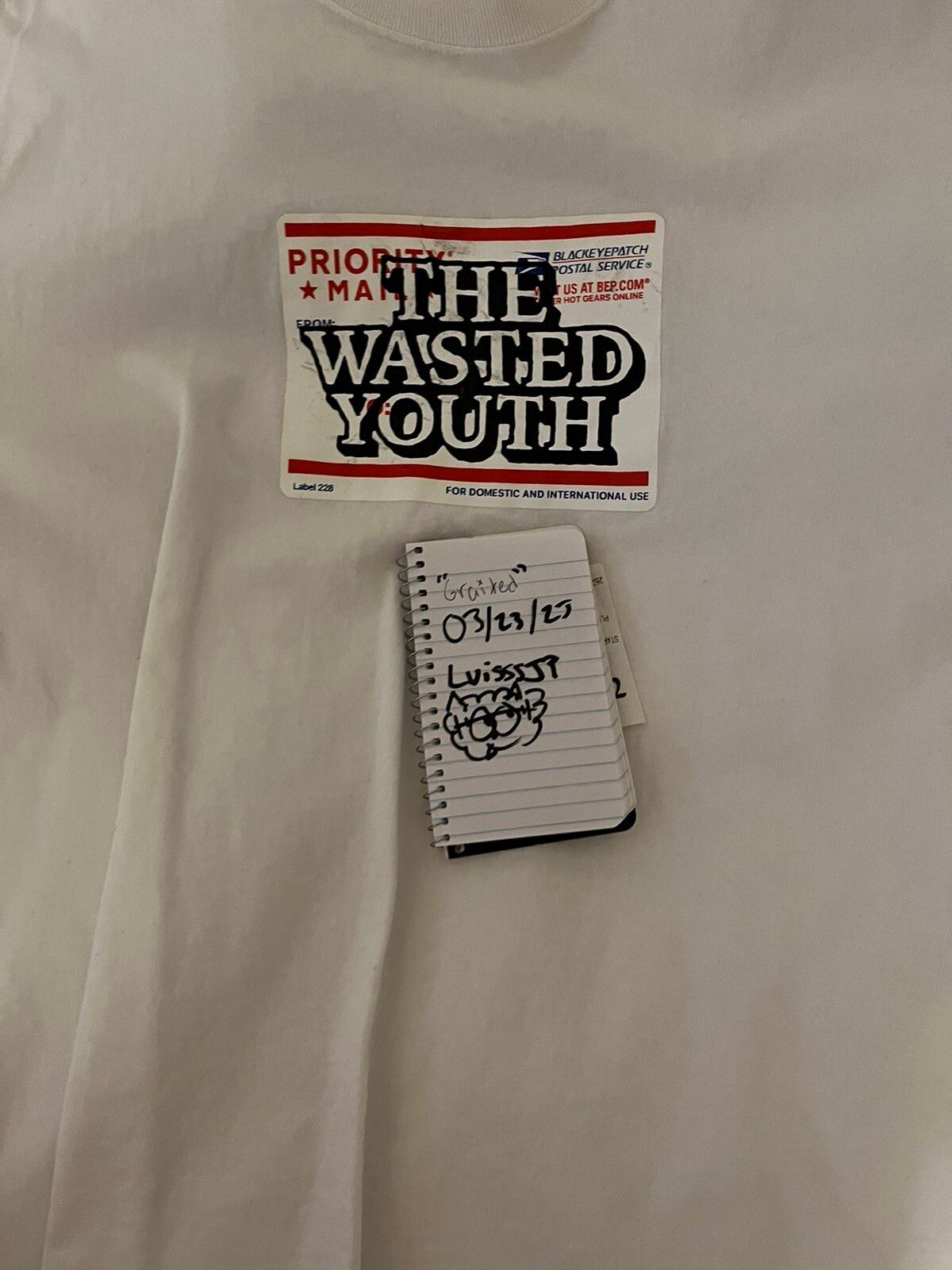 Wasted Youth Black Eye Patch | Grailed