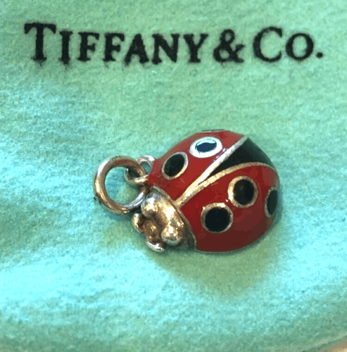 Tiffany and discount co ladybug charm