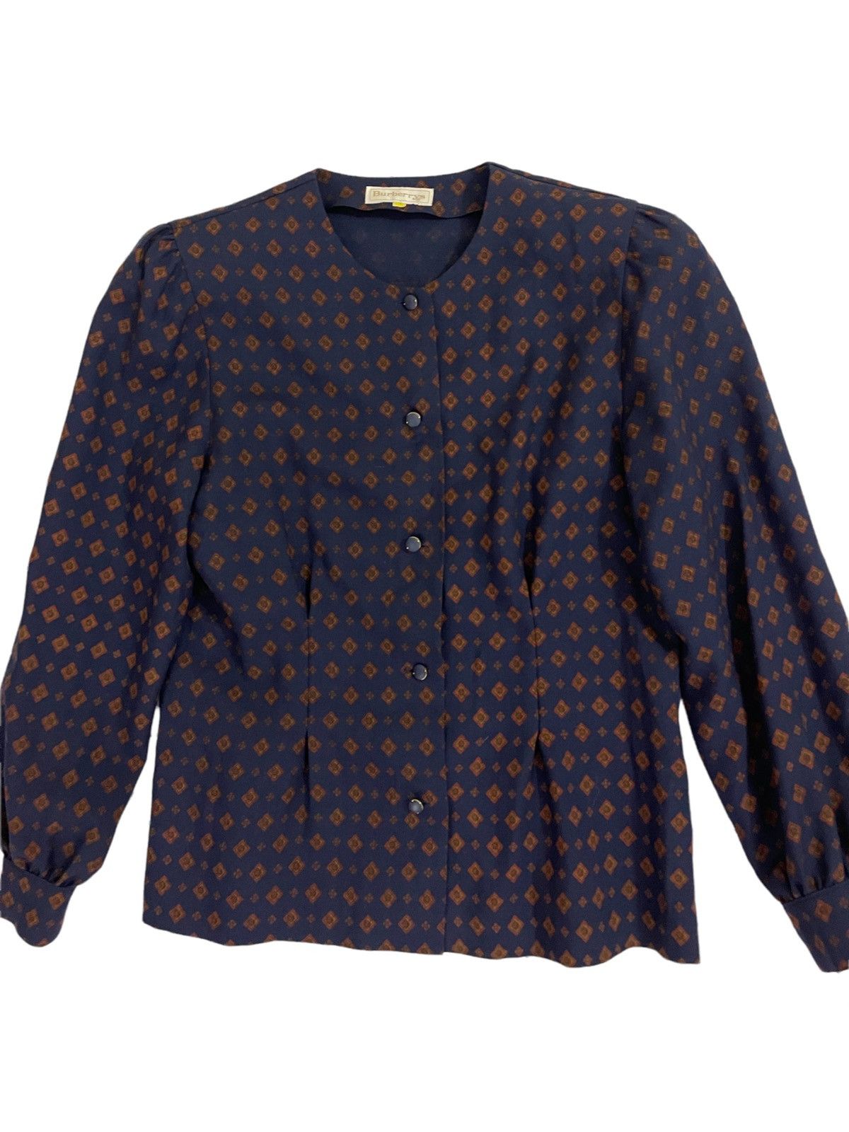 Burberry × Vintage vintage Burberrys Blouse shirt Size M / US 6-8 / IT 42-44 - 3 Thumbnail