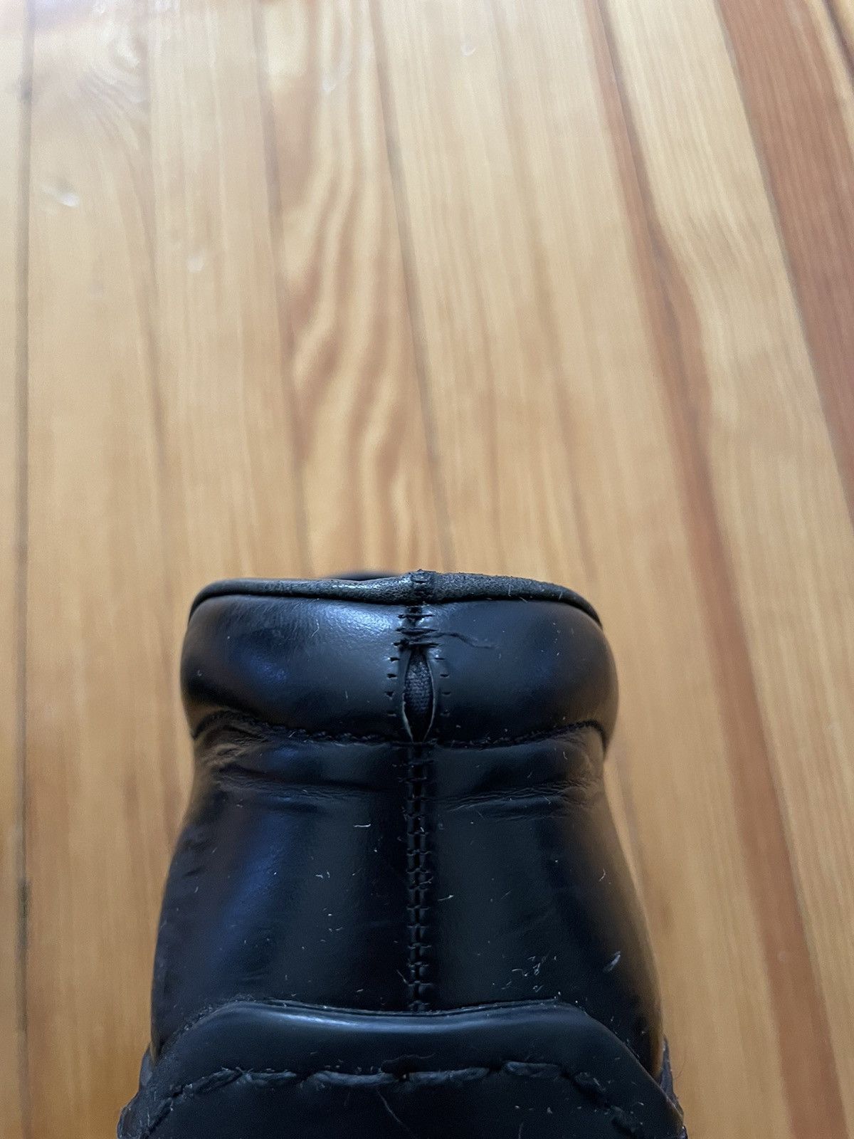 Prada Archive Prada FW98 Chunky Square Toe Loafers Leather Black Size US 9 / EU 42 - 7 Thumbnail