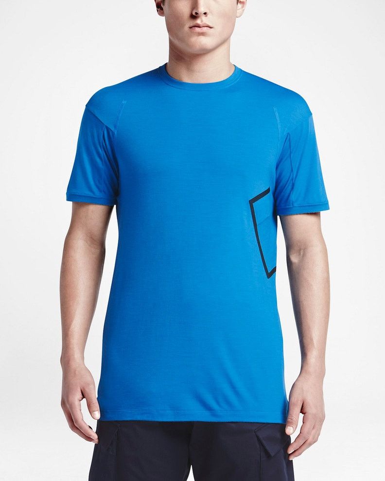 Errolson Hugh X NikeLab Nike ACG Top Shirt Tee Blue 3M