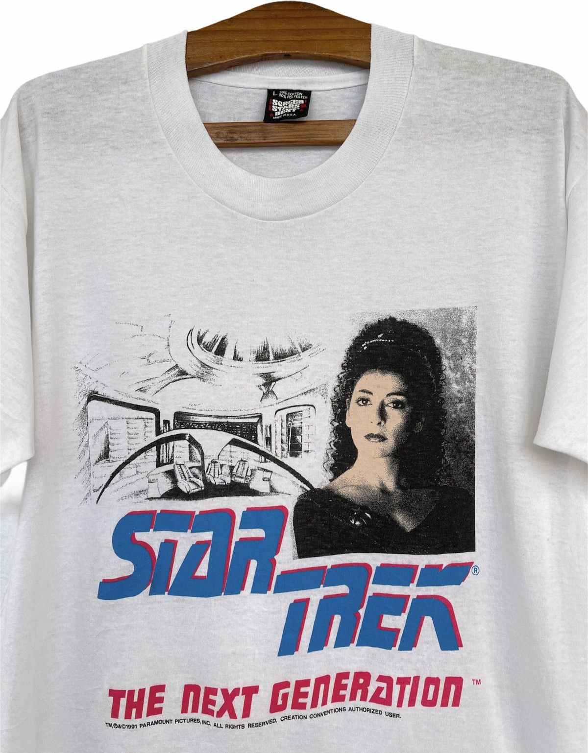 Vintage Vintage 90s STAR TREK The next generation tee Size US M / EU 48-50 / 2 - 3 Thumbnail