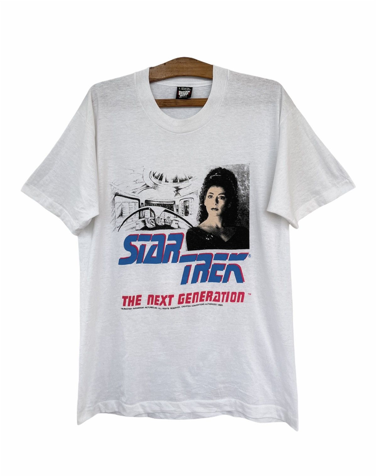 Vintage Vintage 90s STAR TREK The next generation tee Size US M / EU 48-50 / 2 - 1 Thumbnail