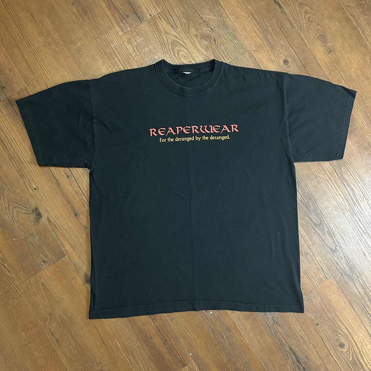 Vintage 1990s Reaperwear “Deranged” Tee | Grailed