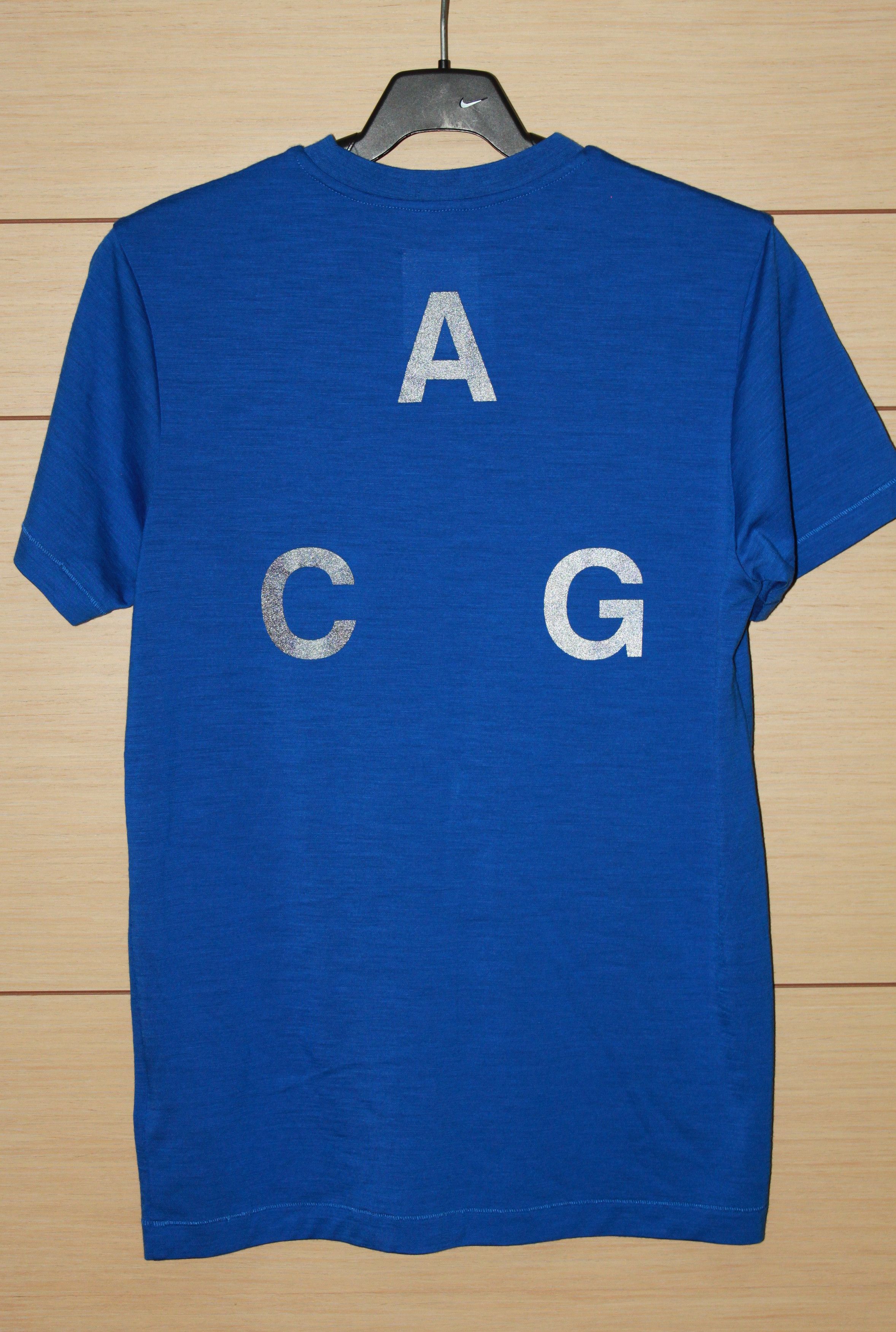 Nike ACG Errolson Hugh X NikeLab Nike ACG Top Shirt Tee Blue 3M Size US M / EU 48-50 / 2 - 1 Thumbnail