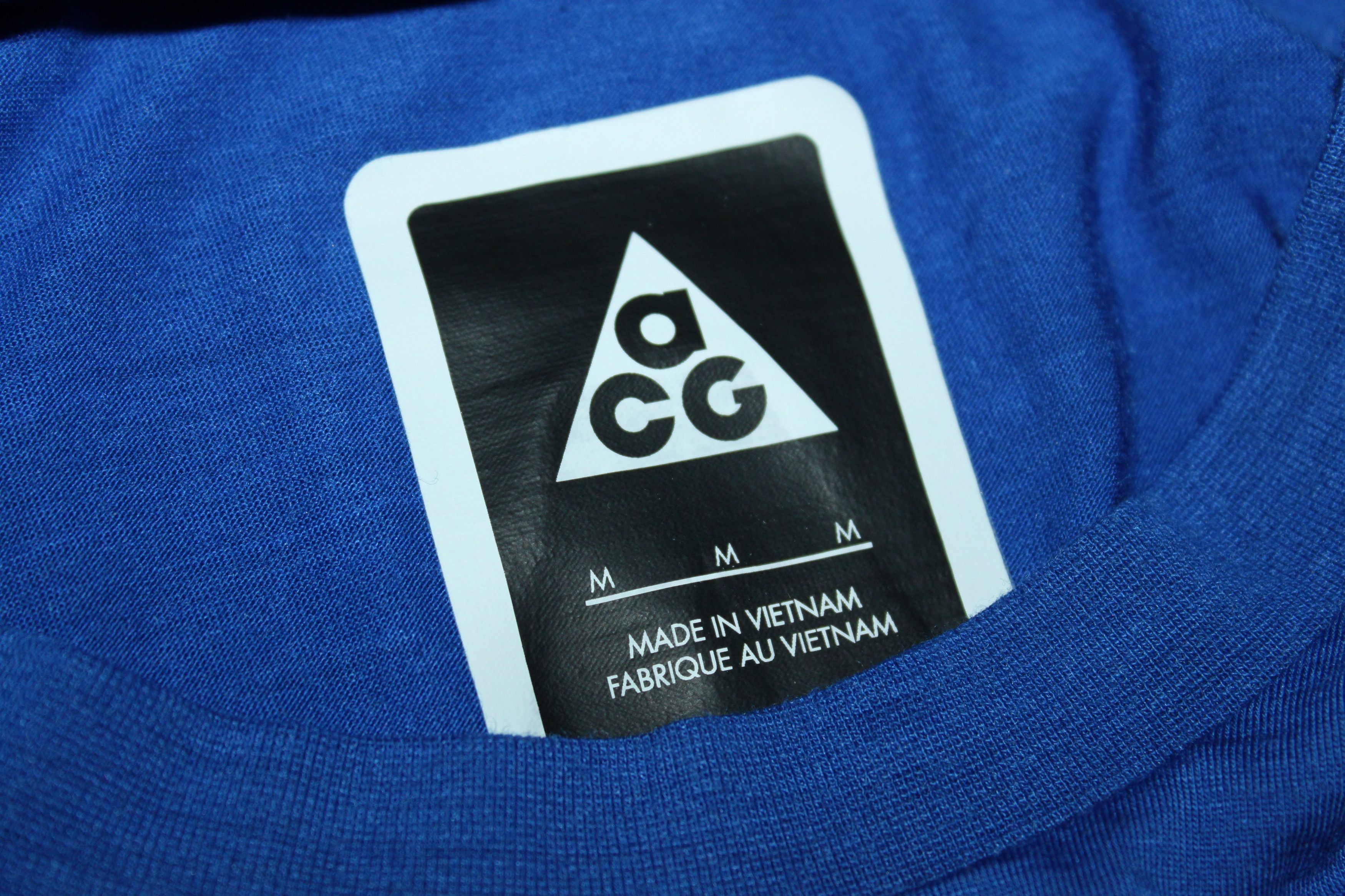 Nike ACG Errolson Hugh X NikeLab Nike ACG Top Shirt Tee Blue 3M Size US M / EU 48-50 / 2 - 6 Thumbnail