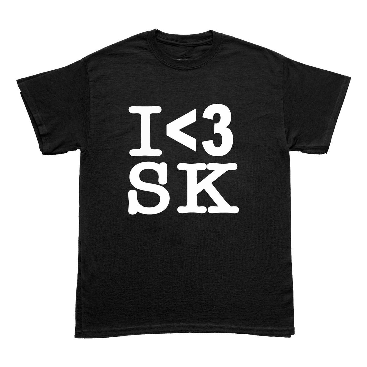 2022 JOY DIVIZN “I <3 SK” TEE - BLACK